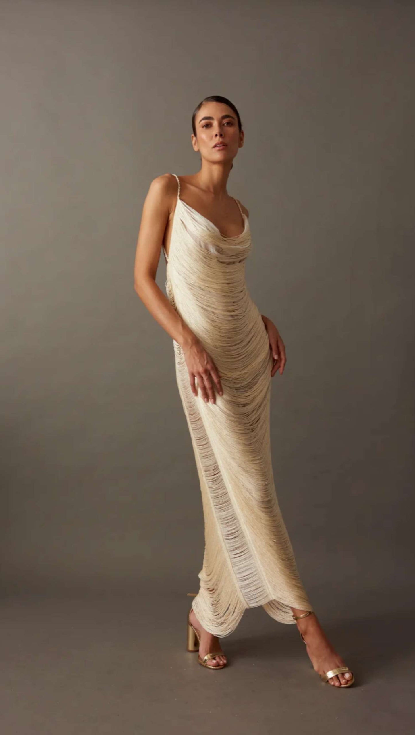 Gema Ivory Dress