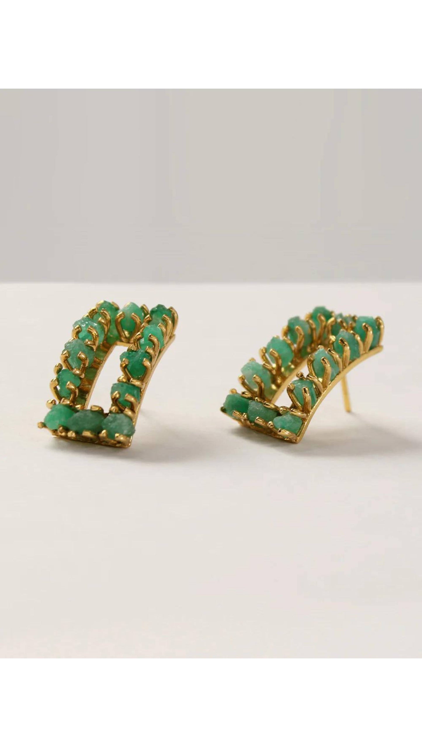 Julia Emeralds Earrings