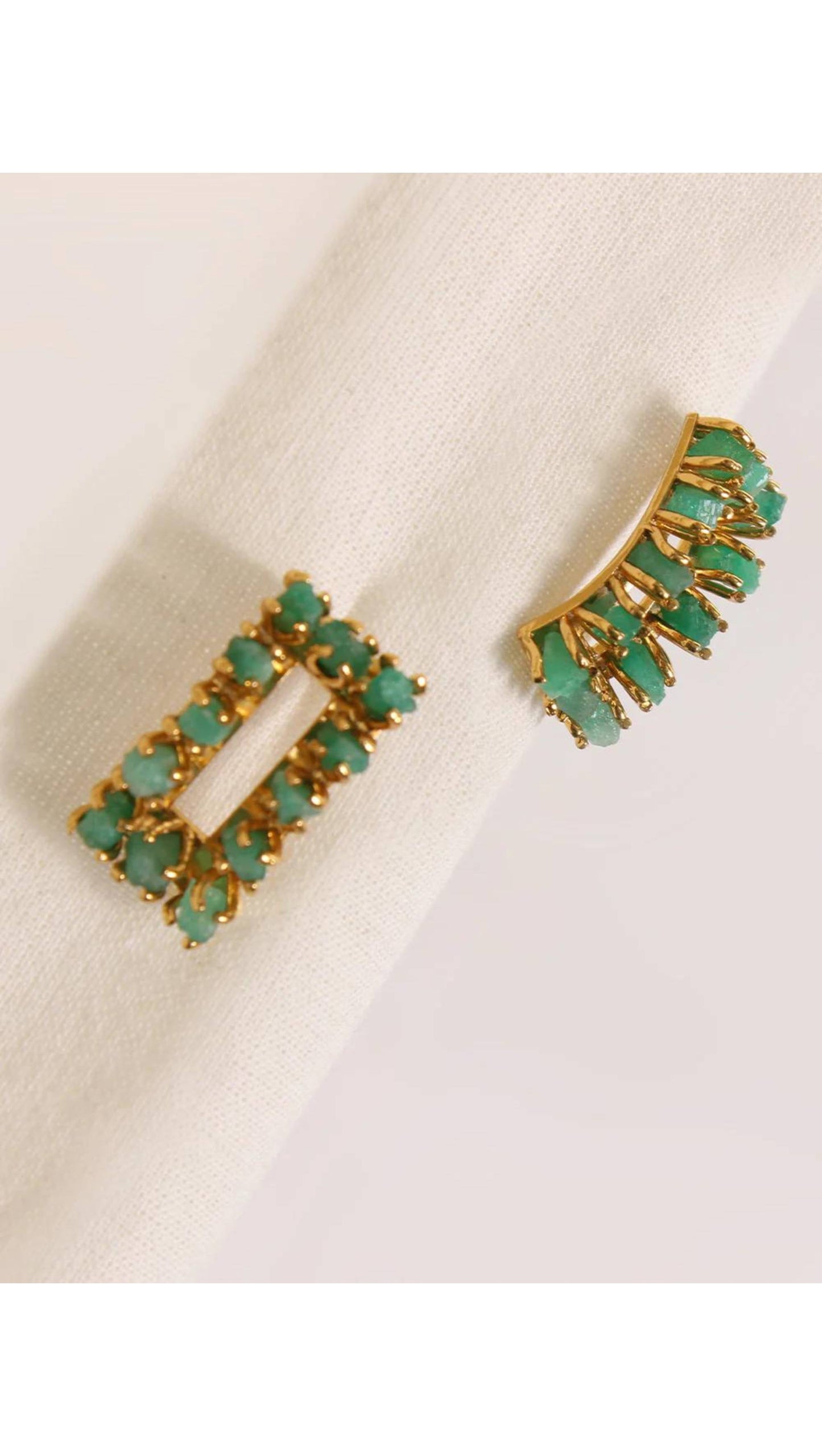 Julia Emeralds Earrings