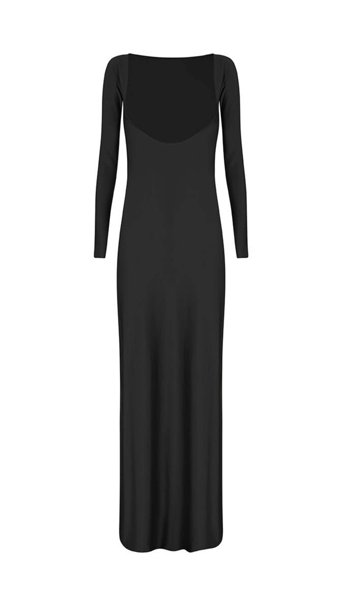 Silvana Black Dress